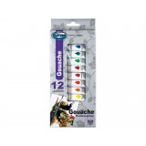 Τέμπερες Centrum Gouache Professional ΣΕΤ 12 ΧΡΩΜΑΤΩΝ (12 ml)